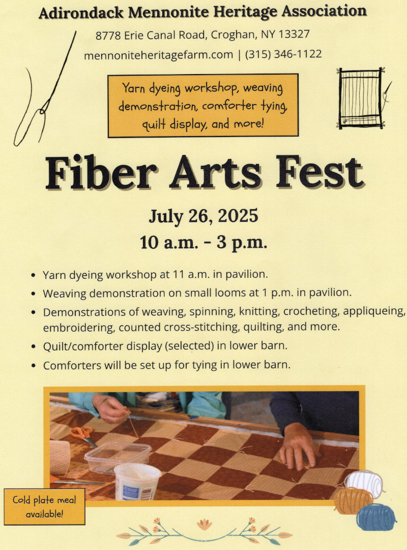 Fiber Arts Fest - call for details